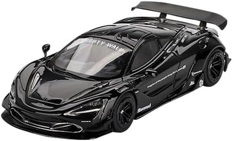 MINI GT x MiJo Exclusives 1/64 720S LBWorks Black (Left Handle) Finished Product MGT00777